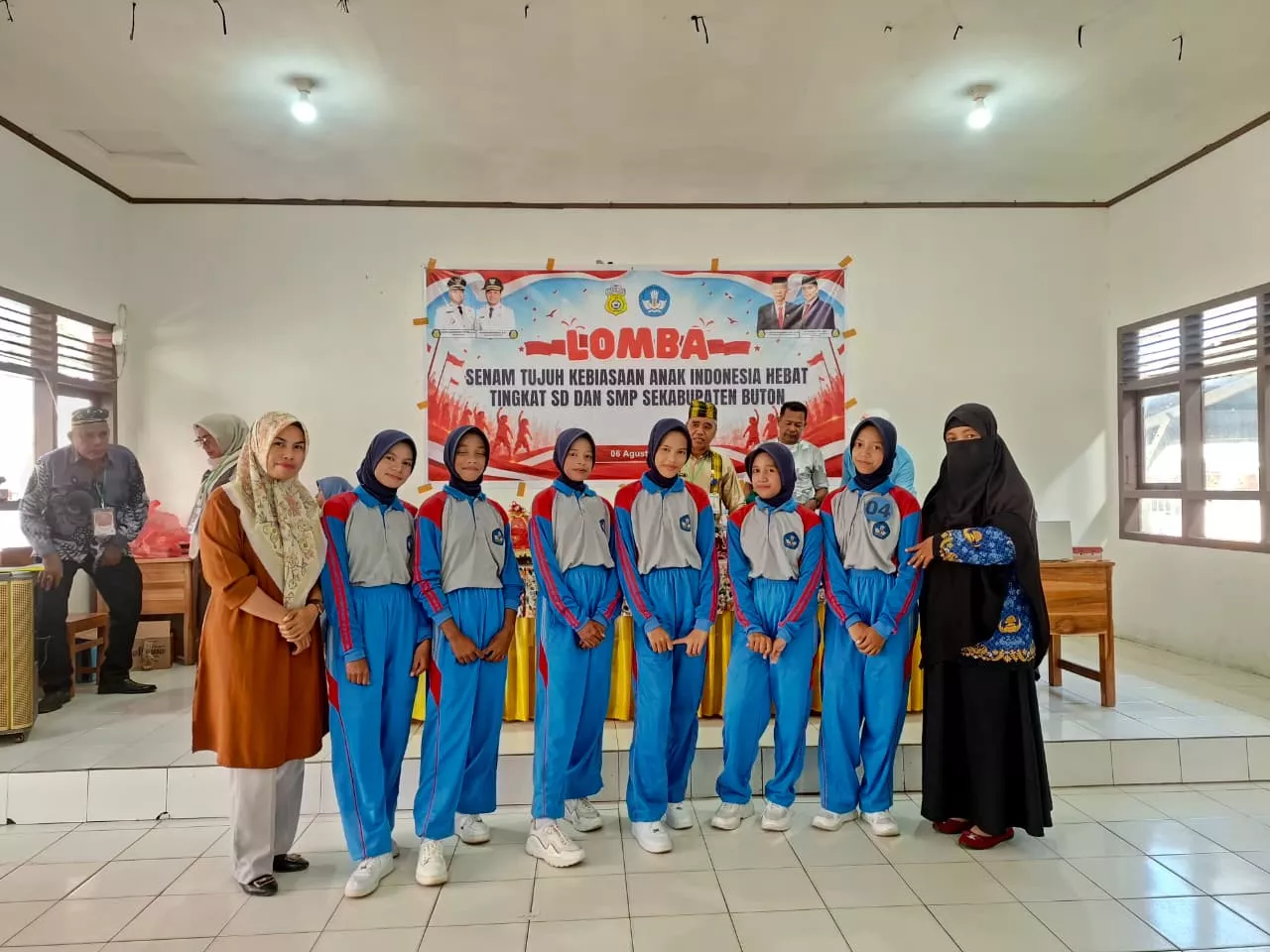 LOMBA SENAM TUJUH KEBIASAAN ANAK INDONESIA HEBAT DALAM RANGKA MEMERIAHKAN HUT RI KE 81